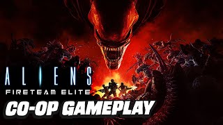 10 Minutes of Aliens Fireteam Elite Coop Gameplay [upl. by Chappelka]