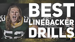 The BEST Linebacker Drills  FOR BEGINNERS [upl. by Yecal]