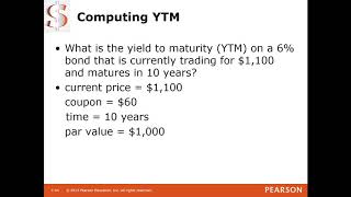 Yield to Maturity YTM Calculation [upl. by Geralda]