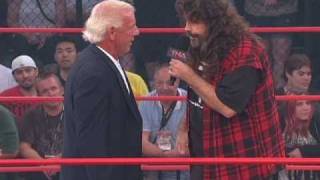 Ric Flair and Mick Foley Face To Face [upl. by Lacee735]