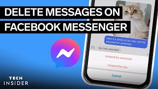 How To Delete Messages On Facebook Messenger [upl. by Luz583]