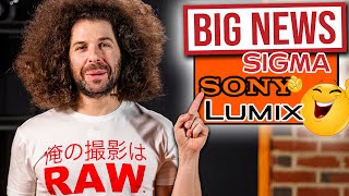 MASSIVE PHOTO NEWS Sony Panasonic Sigma [upl. by Halil]