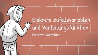 Diskrete Verteilung  Diskrete Zufallsvariablen und Verteilungsfunktion [upl. by Evadne814]