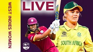 🔴LIVE FULL ODI Replay  West Indies Women vs South Africa Women  Windies [upl. by Lilybelle]