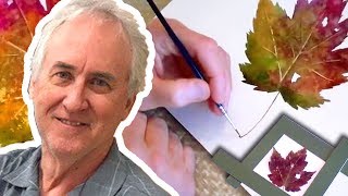 How To Paint a Watercolor Pt1  Beginner Lesson [upl. by Ken]