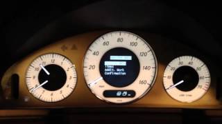 20022009 Mercedes EClass Service Reset W211 [upl. by Eilyab994]