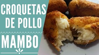 Croquetas de pollo RECETAS MAMBO CECOTEC [upl. by Annahael645]