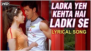 Ek Ladka Ek Ladki Lyrical  Ek Ladka Ek Ladki  Salman Khan Neelam  Udit Narayan [upl. by Havens]