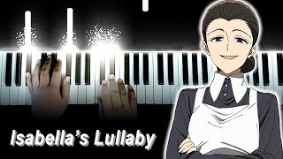 Yakusoku no Neverland Episode 12 Finale OST  Main Theme  quotIsabella’s Lullabyquot Piano [upl. by Elsey]