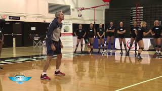 Karch Kiraly  Passing Technique  Courtesy of The Art of Coaching [upl. by Nnylkoorb708]