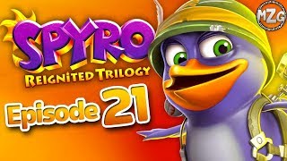 Spyro Reignited Trilogy Gameplay Walkthrough  Episode 21  Midday Gardens Sgt Byrd Spyro 3 [upl. by Letnahc]