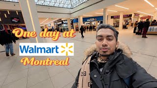 Canadaর 🇨🇦 ওয়ালমার্টে একদিন  Montreal  International Student from BD 🇧🇩 [upl. by Nolra]